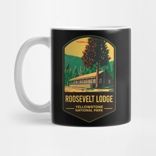 Roosevelt Lodge Yellowstone National Park Mug